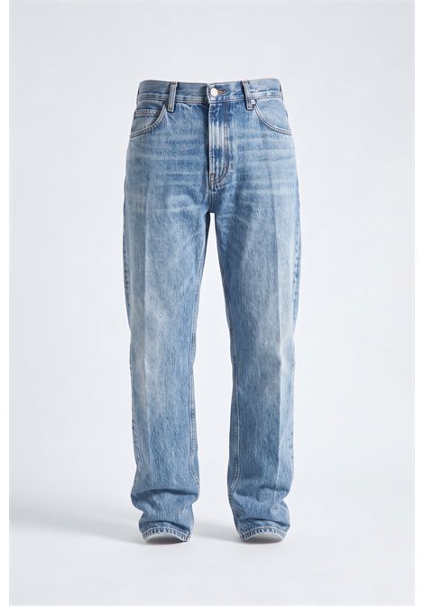 Grifoni Jeans Casey Carrot Fit in Denim di Cotone Blu Uomo GRIFONI | Jeans | G6AC0030DAYLIGHT BLUE